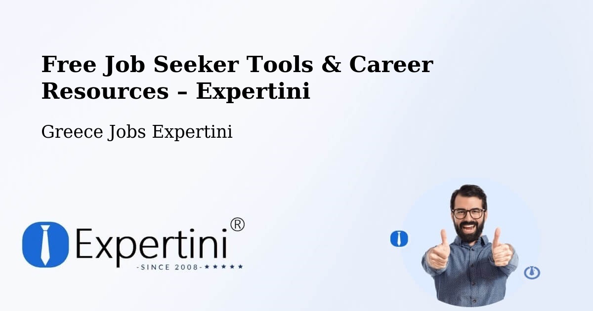 Free Job Seeker Tools & Career Resources – Pásion - Pásion, Greece Jobs Expertini
