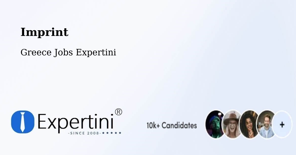 Imprint – Pásion - Greece Jobs Expertini